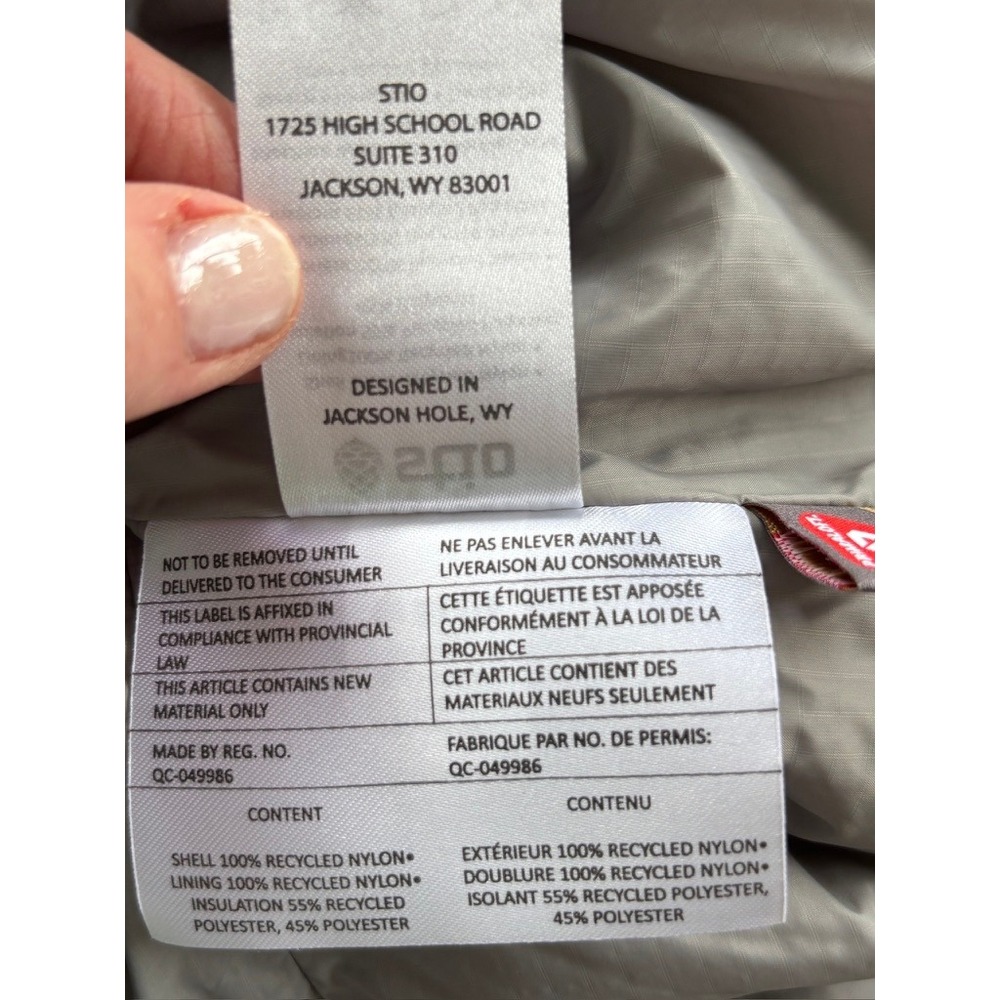Stio Women's Azura Insulated‎ Vest Sage Green Lightweight Quilted Puffer, Medium - Picture 7 of 8